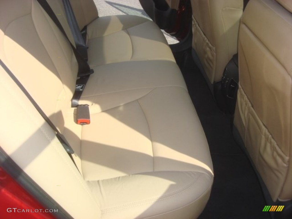 2011 Sonata Limited - Venetian Red / Camel photo #12