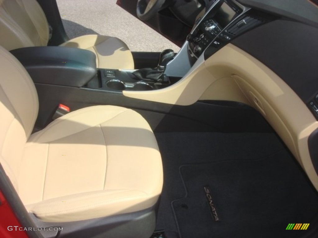 2011 Sonata Limited - Venetian Red / Camel photo #14