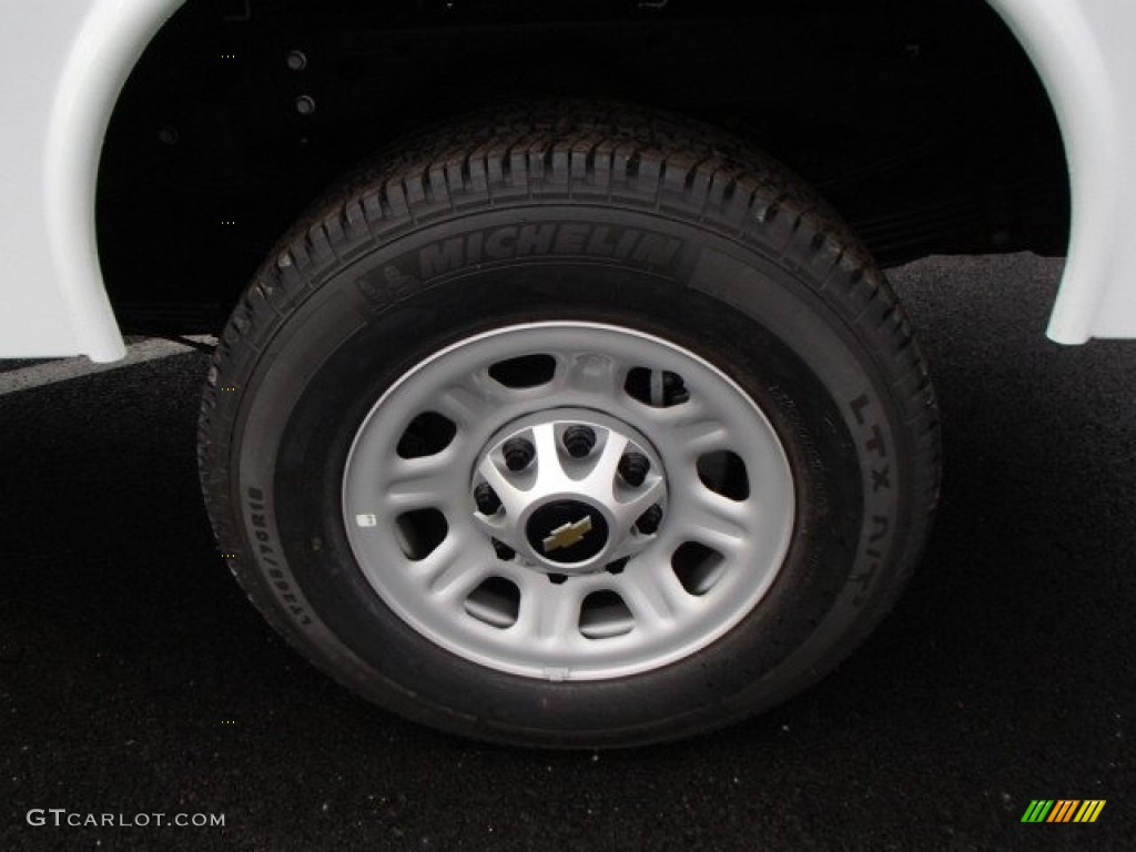 2013 Chevrolet Silverado 3500HD WT Extended Cab 4x4 Utility Wheel Photo #79586440
