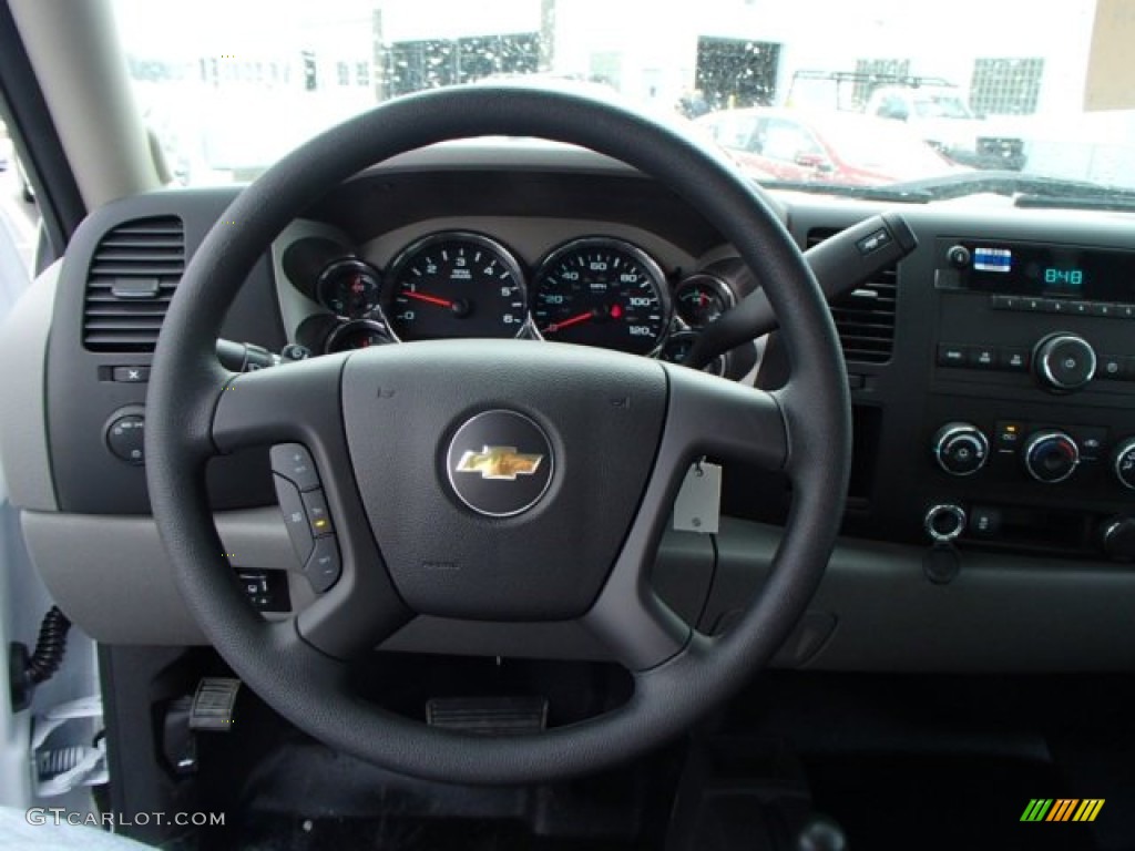 2013 Chevrolet Silverado 3500HD WT Extended Cab 4x4 Utility Steering Wheel Photos