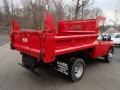 2013 Victory Red Chevrolet Silverado 3500HD WT Regular Cab 4x4 Dump Truck  photo #6