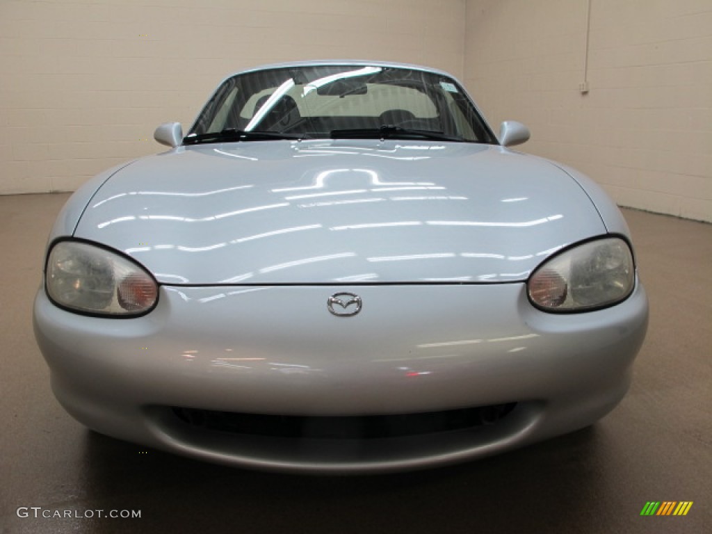 1999 MX-5 Miata Roadster - Highlight Silver Metallic / Black photo #2