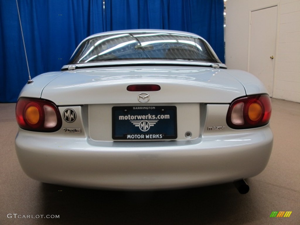 1999 MX-5 Miata Roadster - Highlight Silver Metallic / Black photo #6
