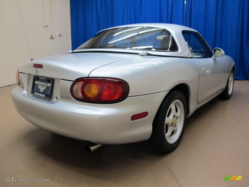 1999 MX-5 Miata Roadster - Highlight Silver Metallic / Black photo #7