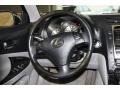 2006 Lexus GS Ash Gray Interior Steering Wheel Photo