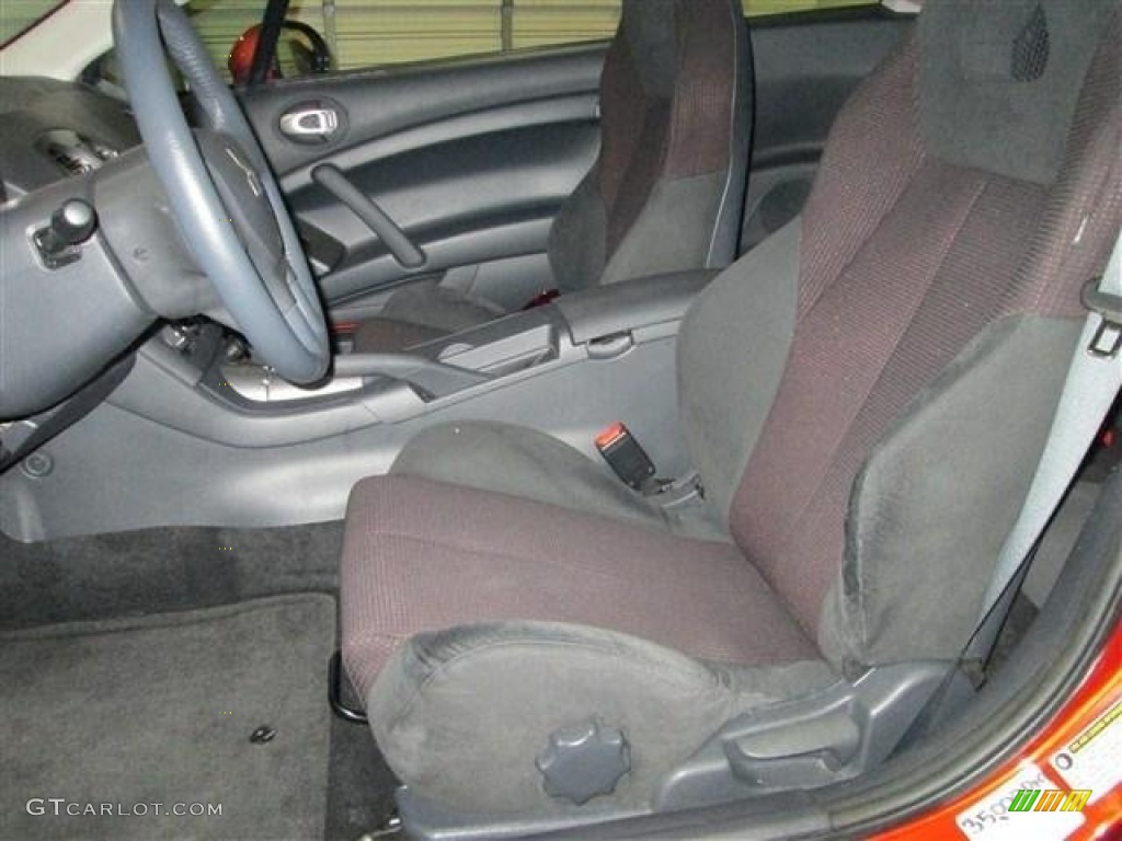 2012 Eclipse GS Coupe - Sunset Pearlescent / Dark Charcoal photo #11