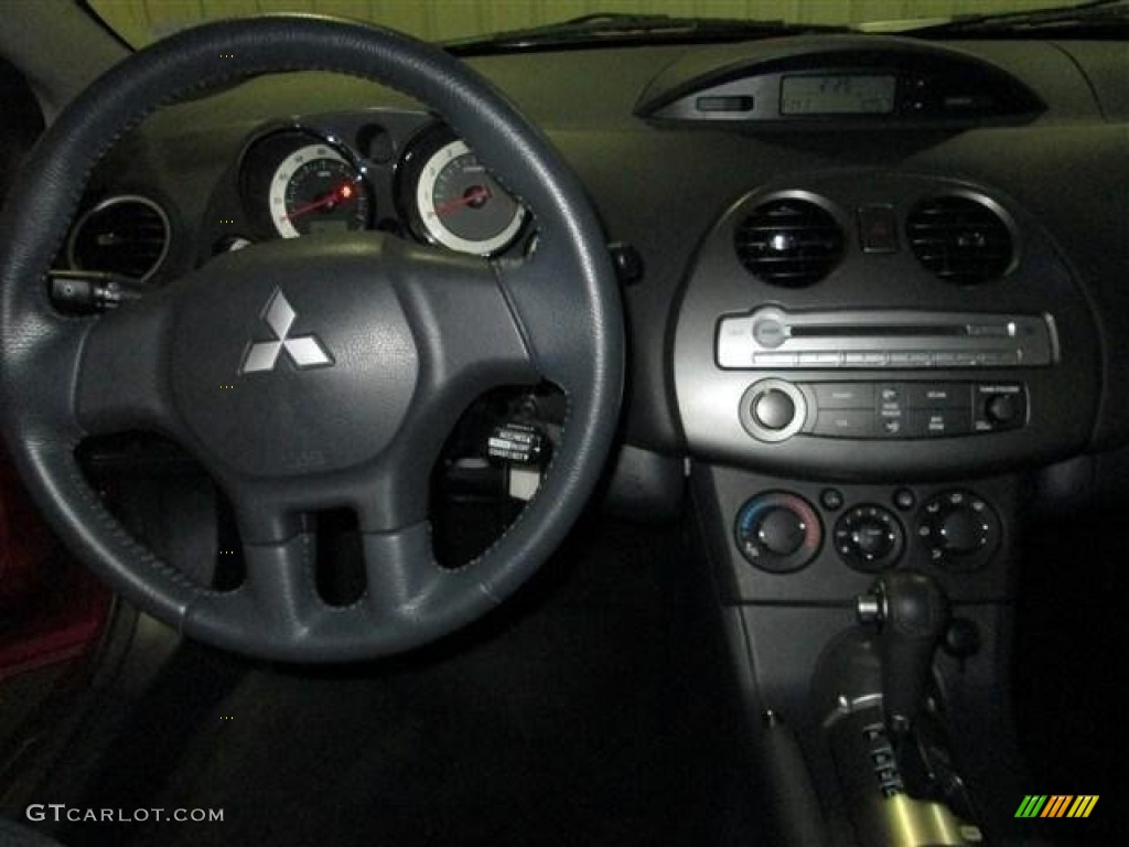 2012 Eclipse GS Coupe - Sunset Pearlescent / Dark Charcoal photo #13