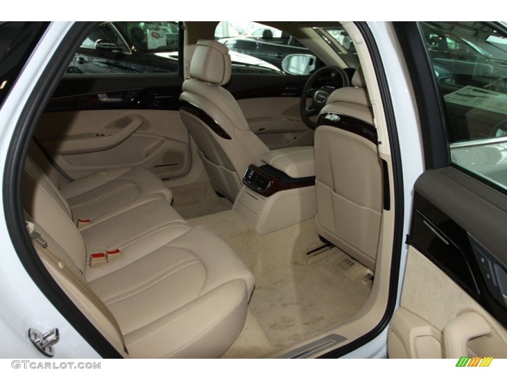 2014 Audi A8 L TDI quattro Rear Seat Photo #79590115