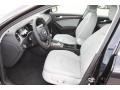 2013 Audi A4 Titanium Gray Interior Front Seat Photo