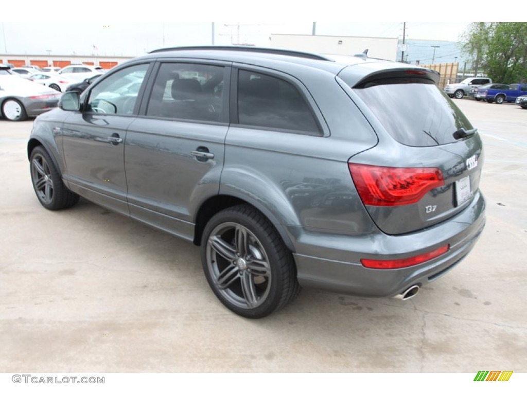 Daytona Grey Pearl Effect 2013 Audi Q7 3.0 S Line quattro Exterior Photo #79591995