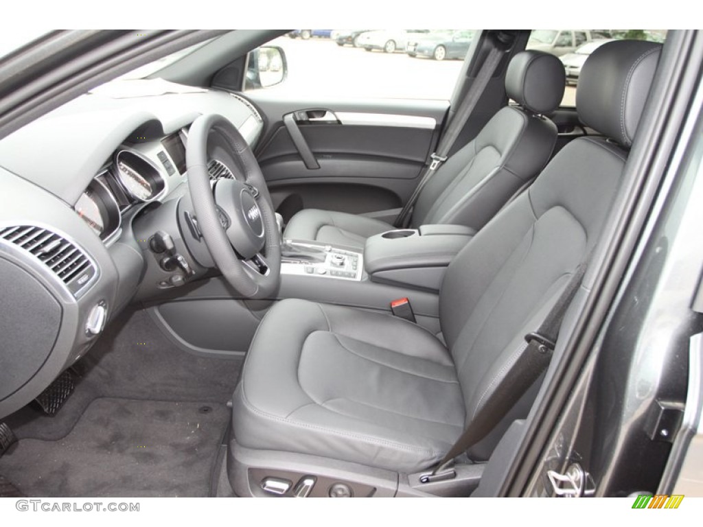 2013 Audi Q7 3.0 S Line quattro Front Seat Photo #79592143