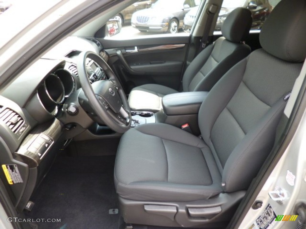 Black Interior 2013 Kia Sorento LX V6 AWD Photo #79592494