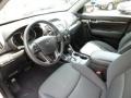 Black 2013 Kia Sorento LX V6 AWD Interior Color