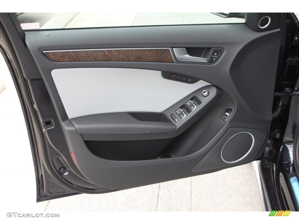 2013 Audi Allroad 2.0T quattro Avant Titanium Gray Door Panel Photo #79592759