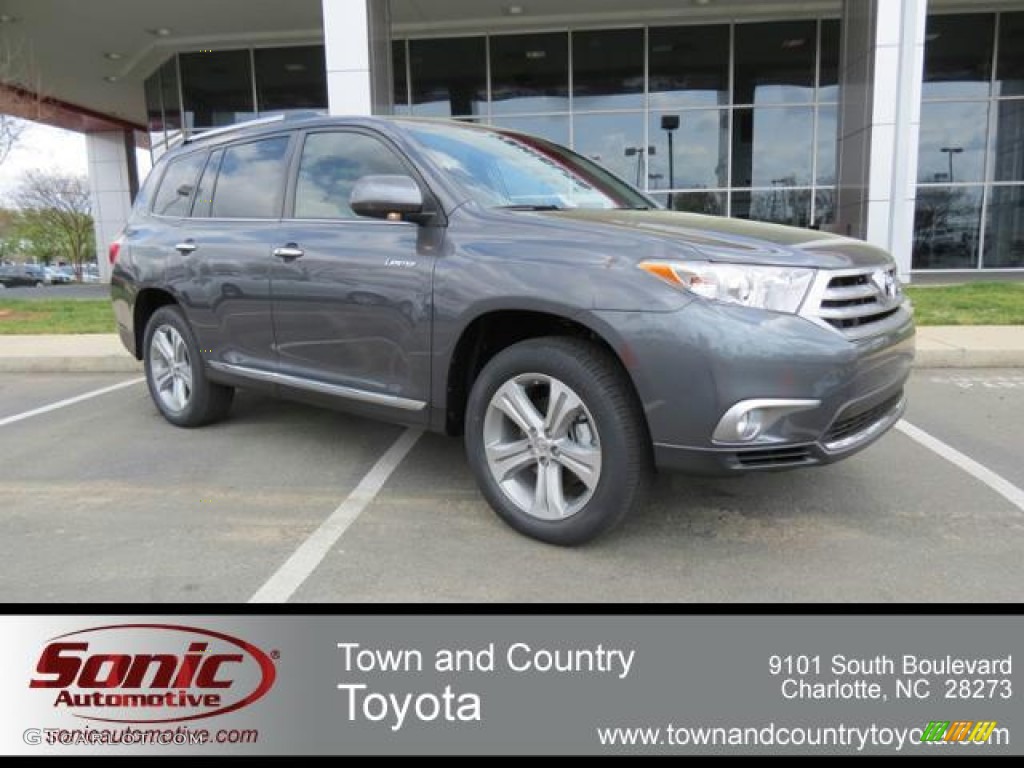2013 Highlander Limited 4WD - Magnetic Gray Metallic / Ash photo #1