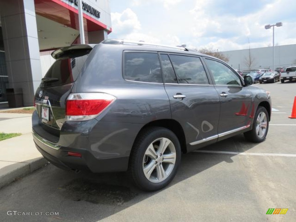 2013 Highlander Limited 4WD - Magnetic Gray Metallic / Ash photo #18