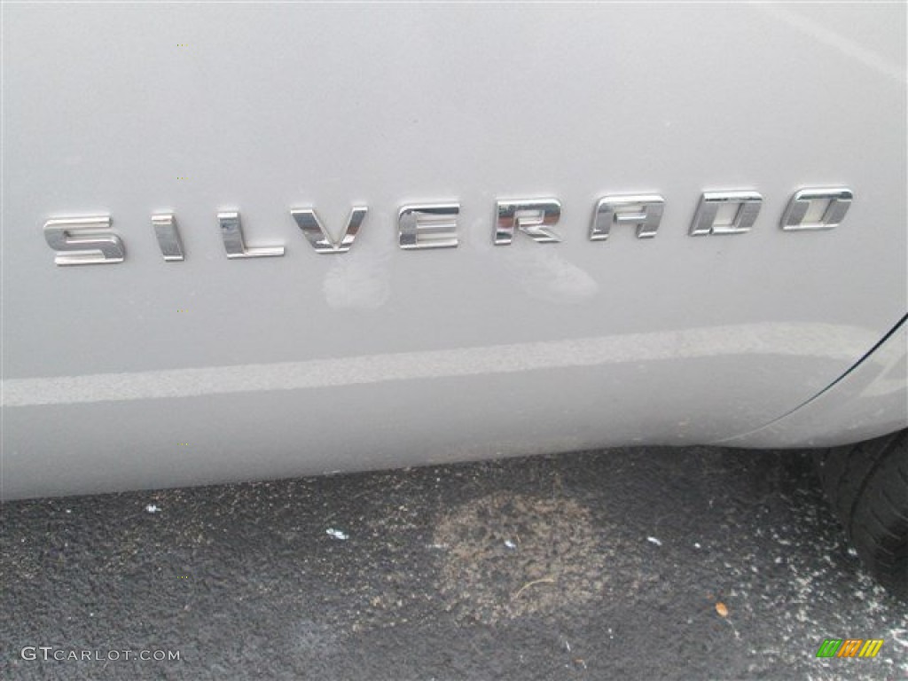 2011 Silverado 1500 Regular Cab - Sheer Silver Metallic / Dark Titanium photo #2