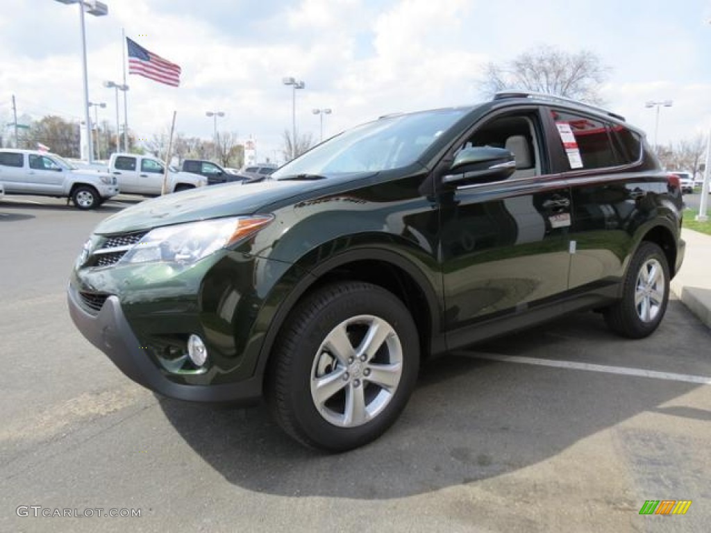 Spruce Green Mica 2013 Toyota RAV4 XLE Exterior Photo #79594724