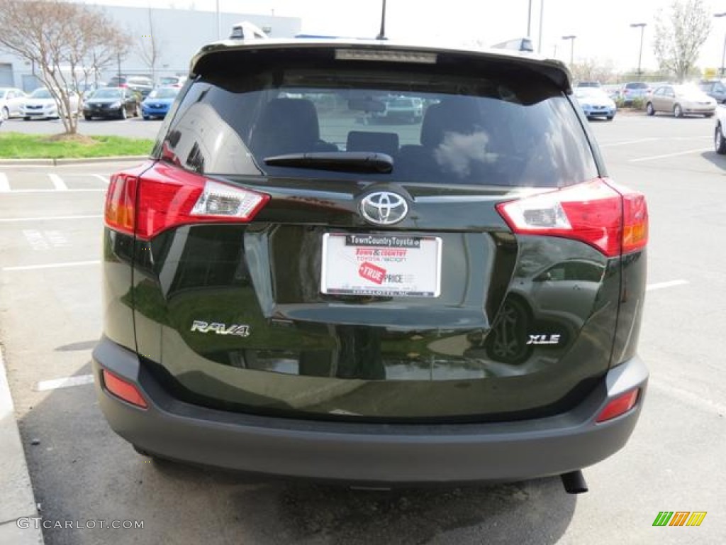 2013 RAV4 XLE - Spruce Green Mica / Ash photo #19