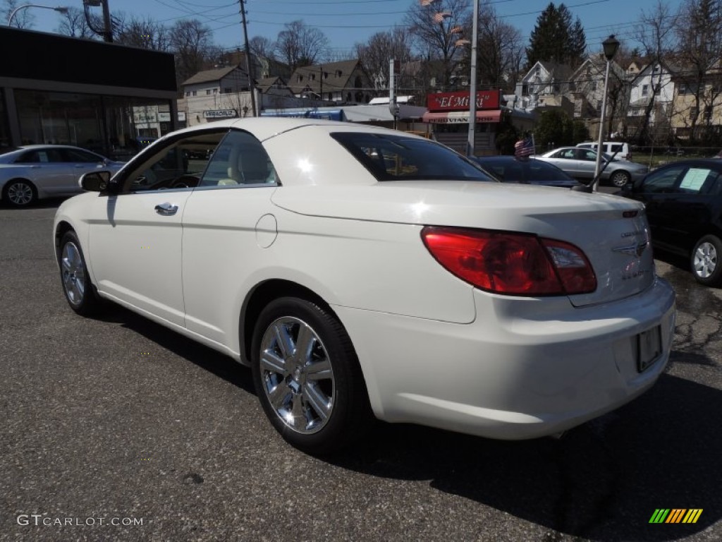 Stone White 2010 Chrysler Sebring Limited Hardtop Convertible Exterior Photo #79595239