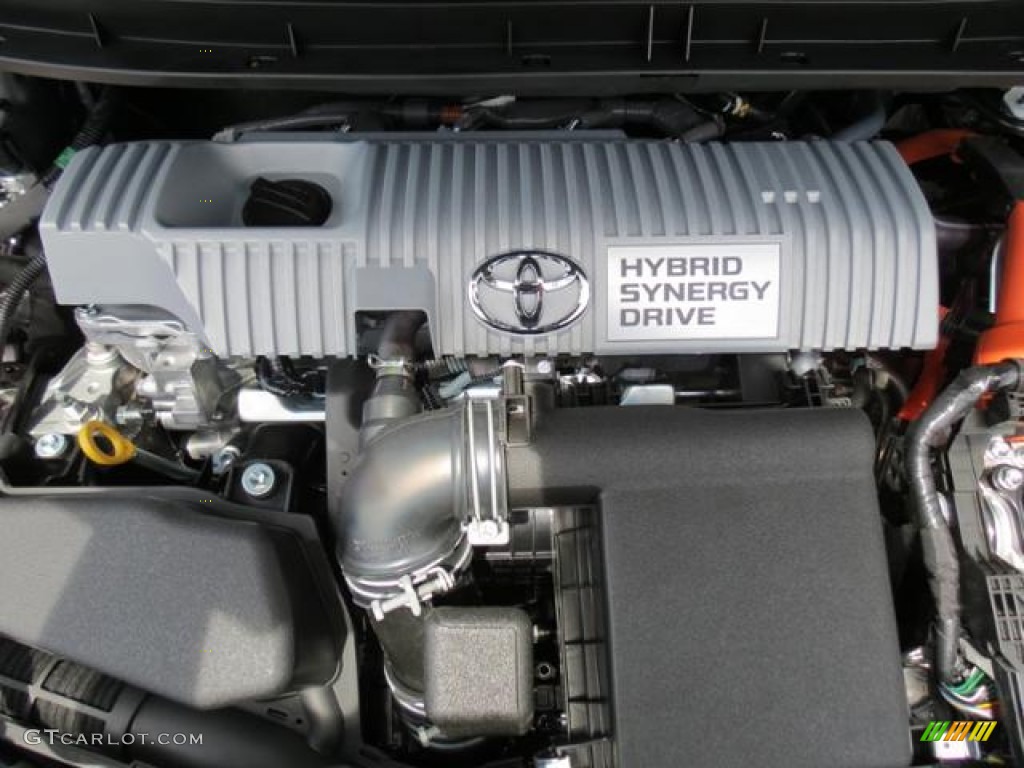 2013 Prius Two Hybrid - Winter Gray Metallic / Misty Gray photo #20