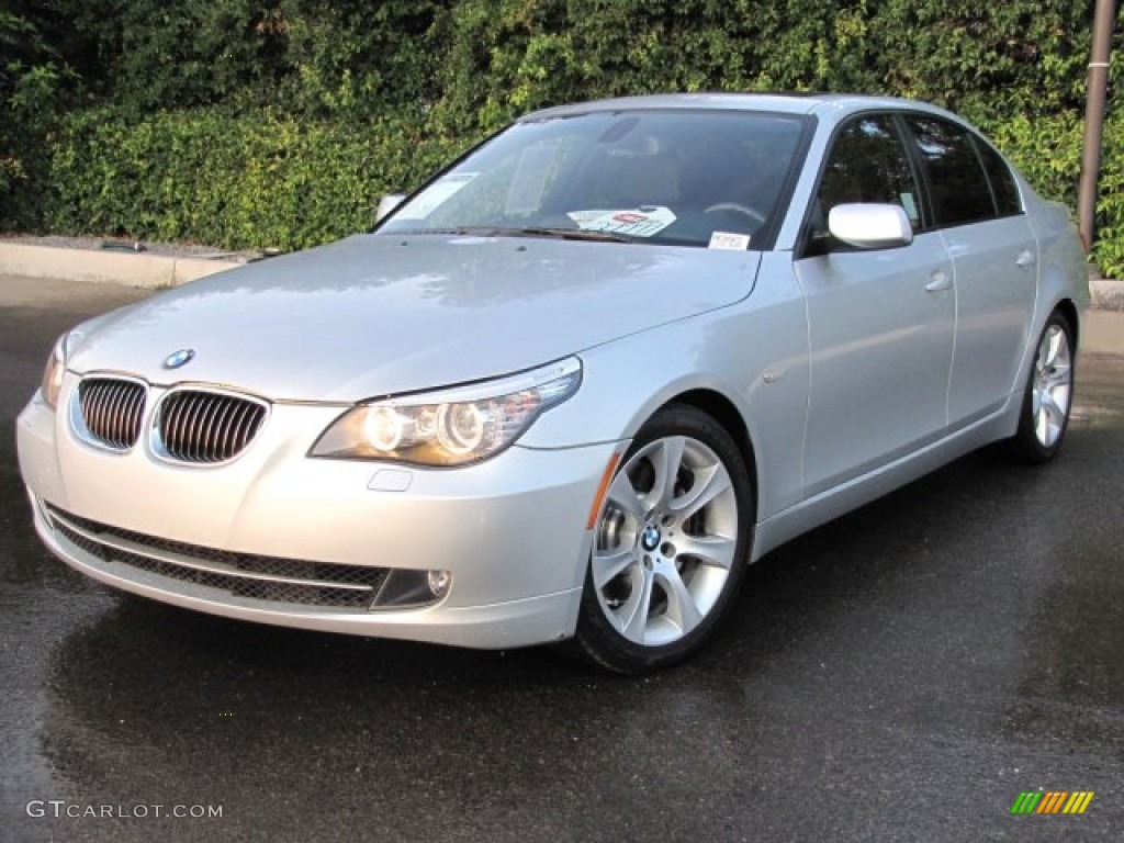 Titanium Silver Metallic 2010 BMW 5 Series 535i Sedan Exterior Photo #79596152