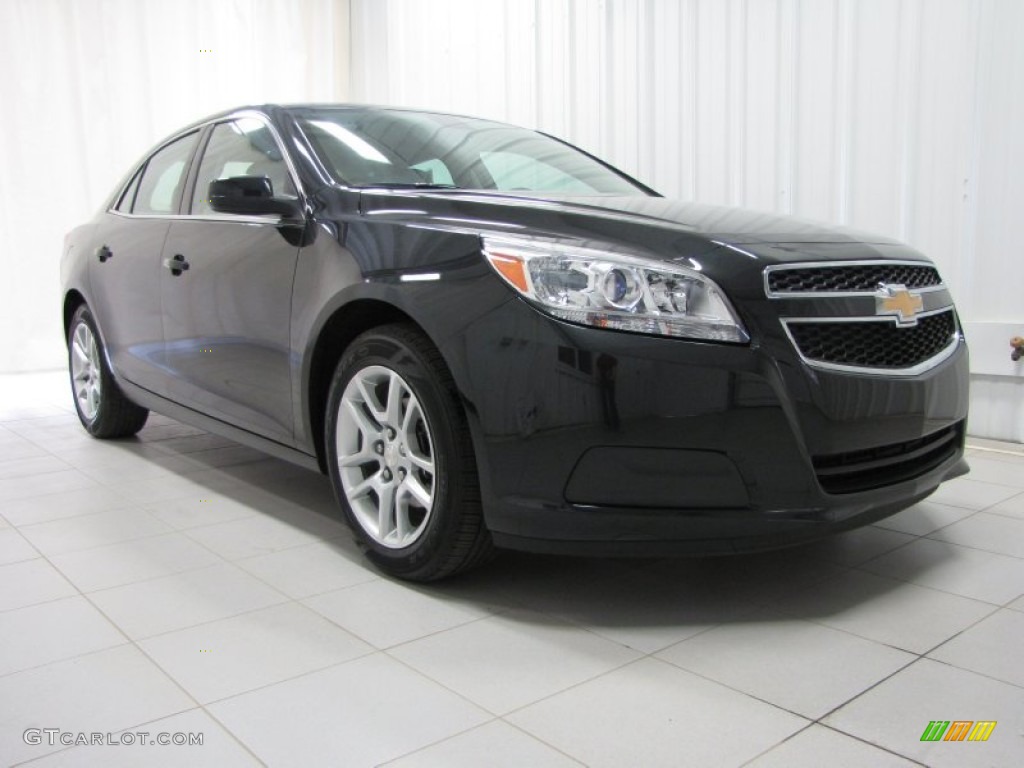 2013 Malibu ECO - Black / Cocoa/Light Neutral photo #1