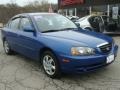 2006 Tidal Wave Blue Hyundai Elantra GLS Sedan  photo #7