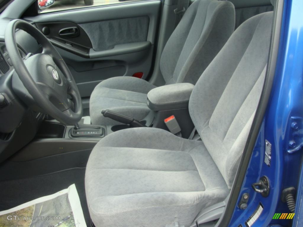 2006 Elantra GLS Sedan - Tidal Wave Blue / Gray photo #10