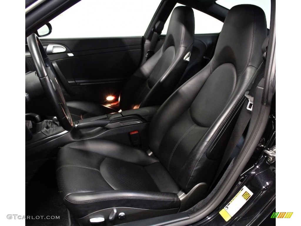 Black Interior 2007 Porsche 911 Turbo Coupe Photo #79598473