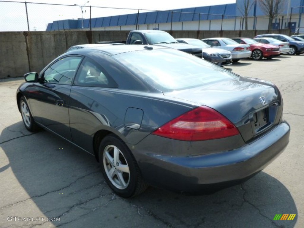 2005 Accord EX-L Coupe - Graphite Pearl / Black photo #5