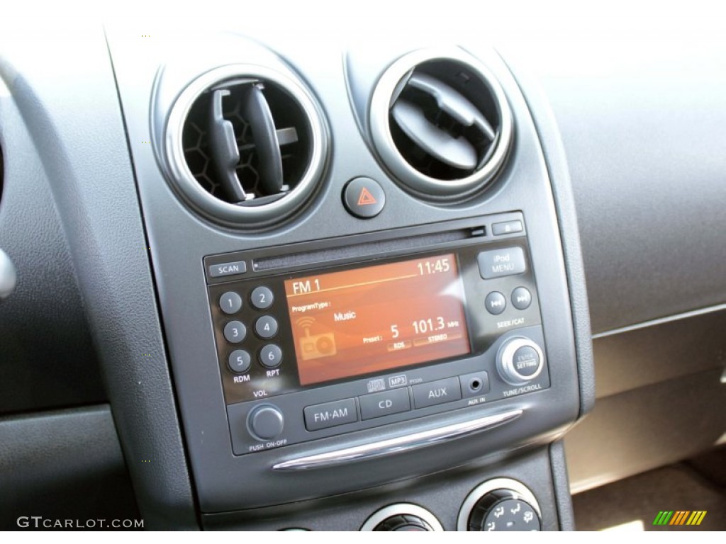 2011 Rogue SV AWD - Black Amethyst / Black photo #16