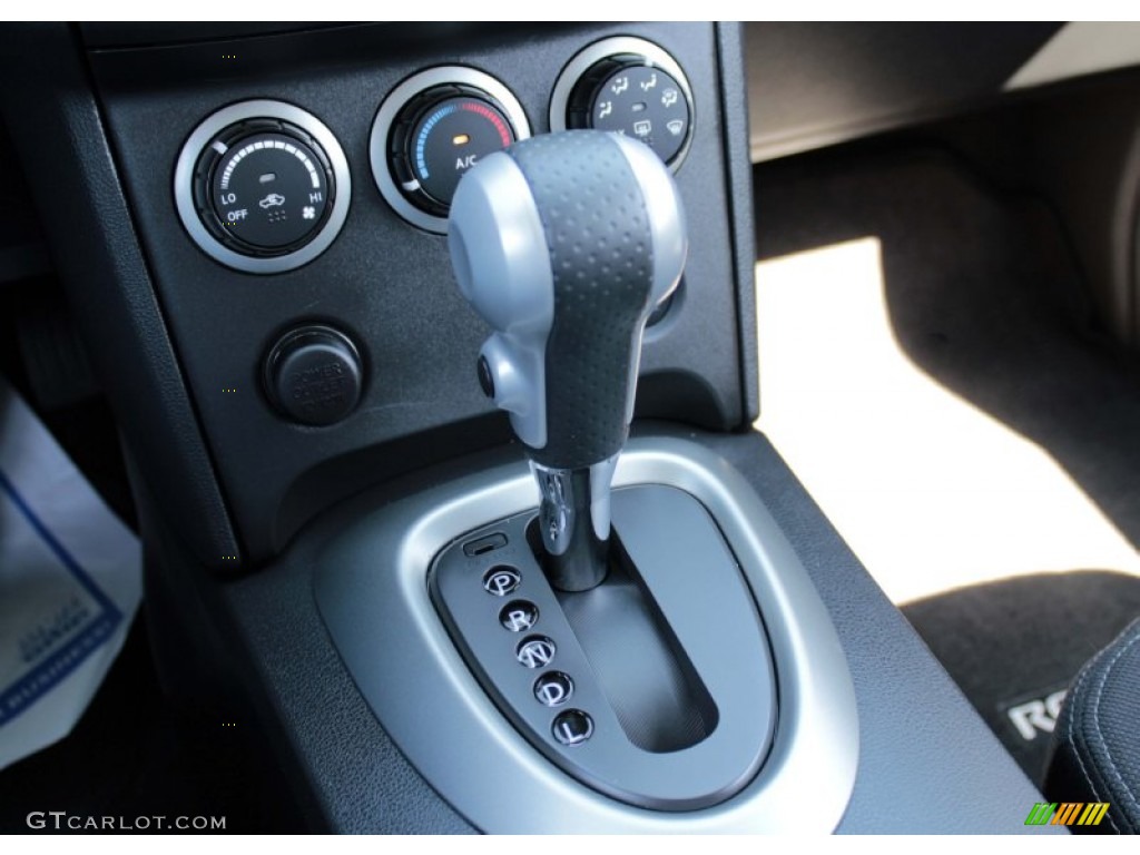 2011 Rogue SV AWD - Black Amethyst / Black photo #17