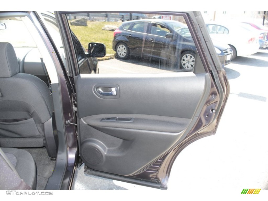 2011 Rogue SV AWD - Black Amethyst / Black photo #26