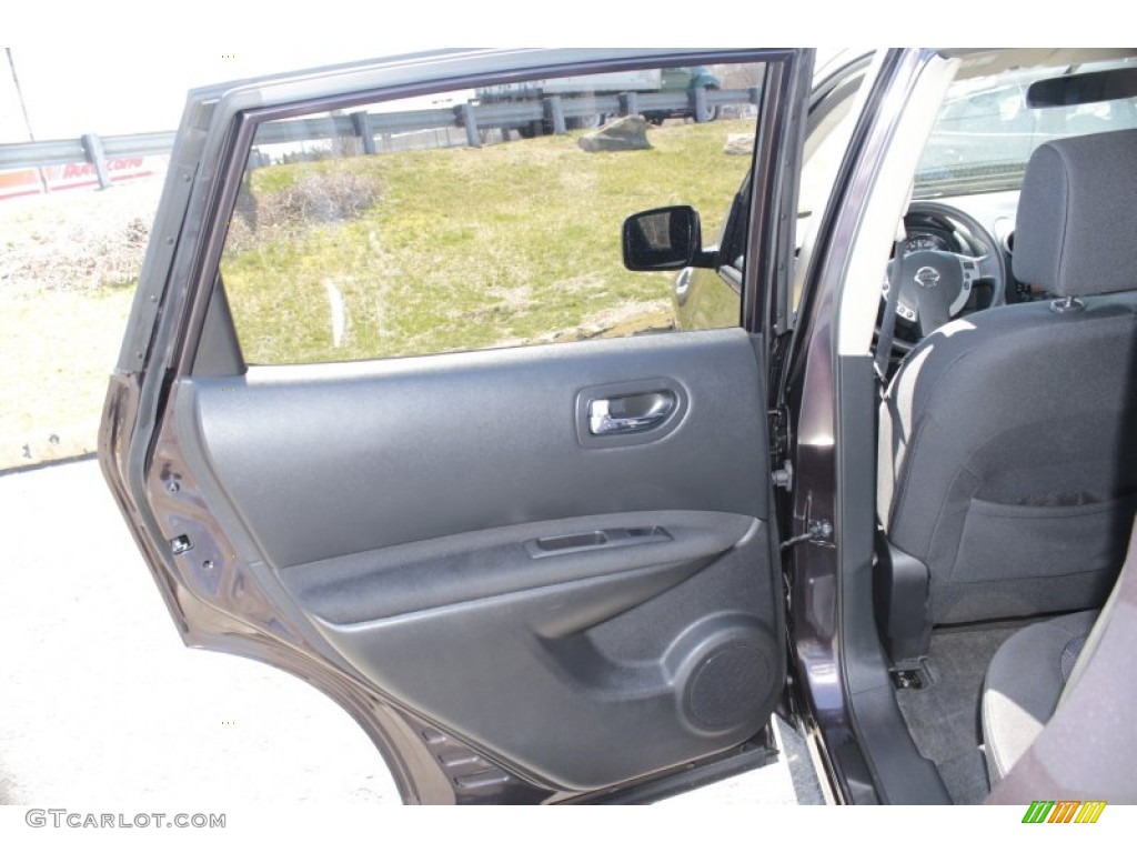 2011 Rogue SV AWD - Black Amethyst / Black photo #27