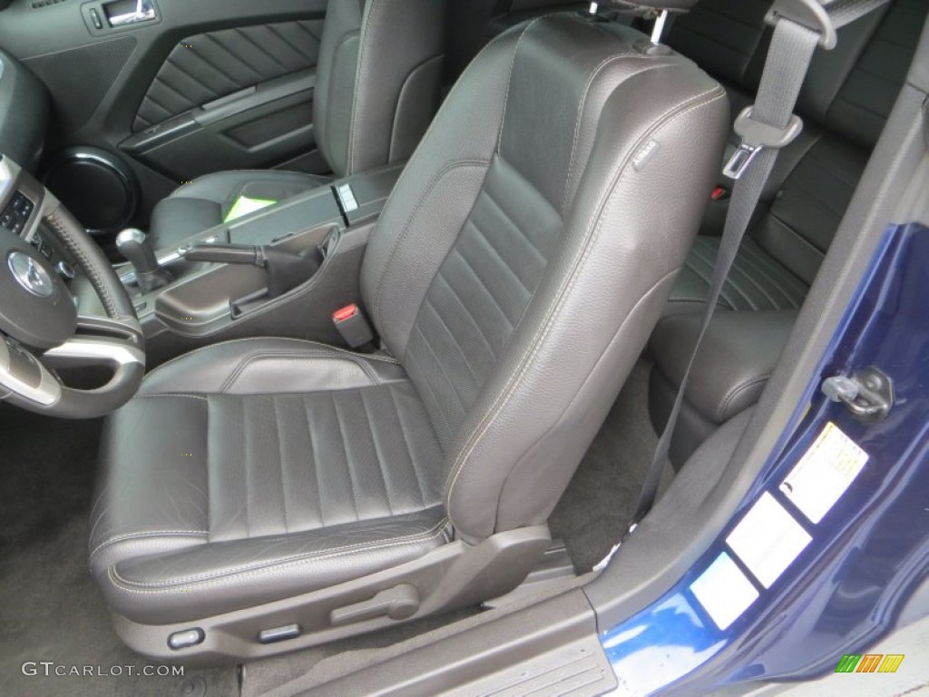 2011 Mustang GT Premium Coupe - Kona Blue Metallic / Charcoal Black photo #26