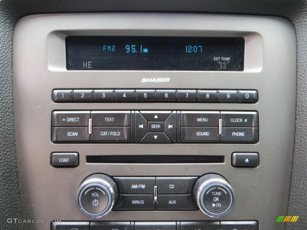 2011 Ford Mustang GT Premium Coupe Controls Photo #79599445
