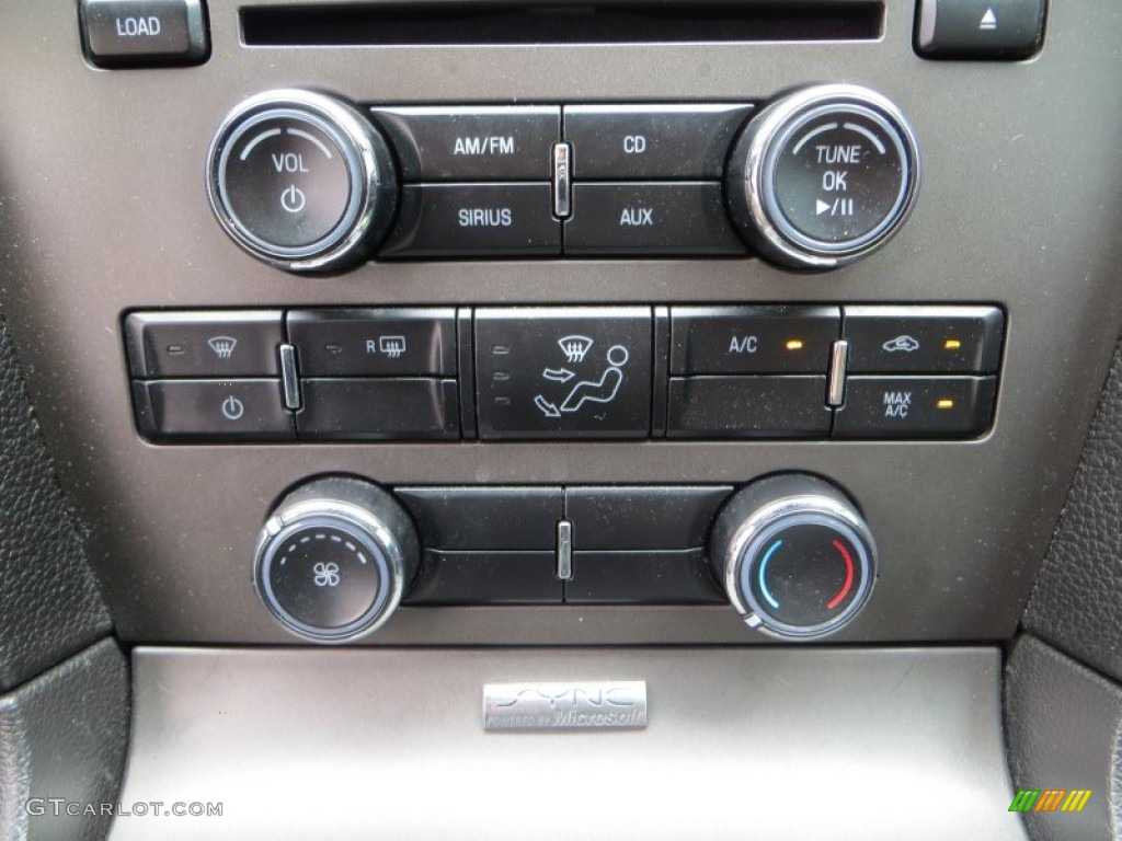2011 Ford Mustang GT Premium Coupe Controls Photo #79599463