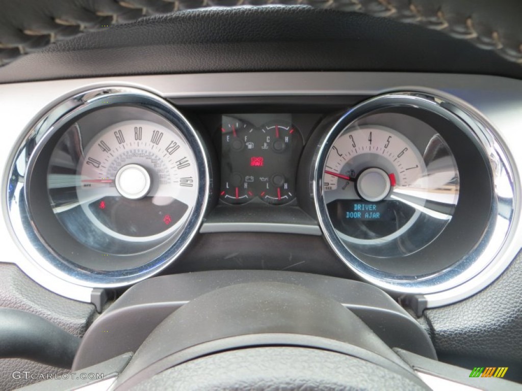 2011 Ford Mustang GT Premium Coupe Gauges Photo #79599518
