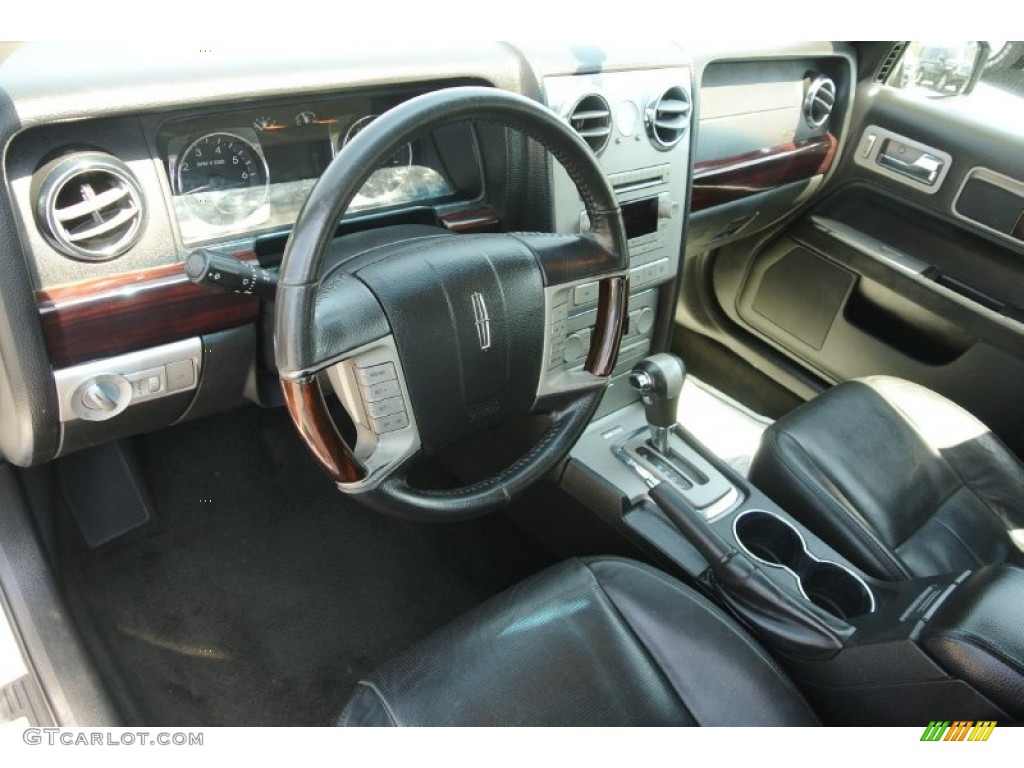 Dark Charcoal Interior 2009 Lincoln MKZ Sedan Photo #79599665