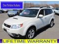 Satin White Pearl 2010 Subaru Forester 2.5 XT Limited