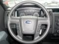 Steel Gray 2013 Ford F150 STX Regular Cab Steering Wheel