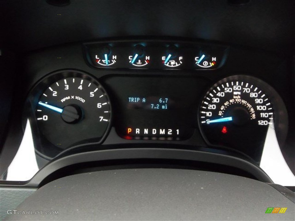 2013 Ford F150 STX Regular Cab Gauges Photos