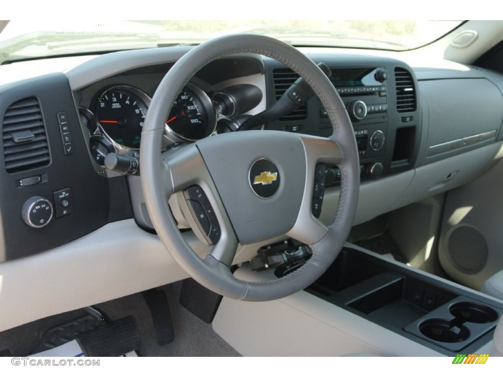 2012 Chevrolet Silverado 1500 LT Crew Cab 4x4 Light Titanium/Dark Titanium Dashboard Photo #79601261