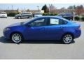 Blue Streak Pearl Coat 2013 Dodge Dart SXT Exterior