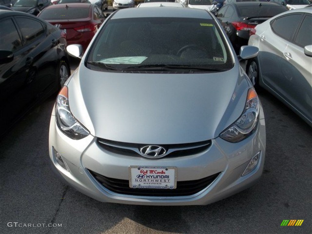 2013 Elantra GLS - Silver / Gray photo #1