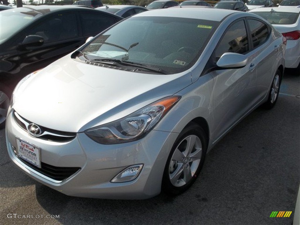2013 Elantra GLS - Silver / Gray photo #2