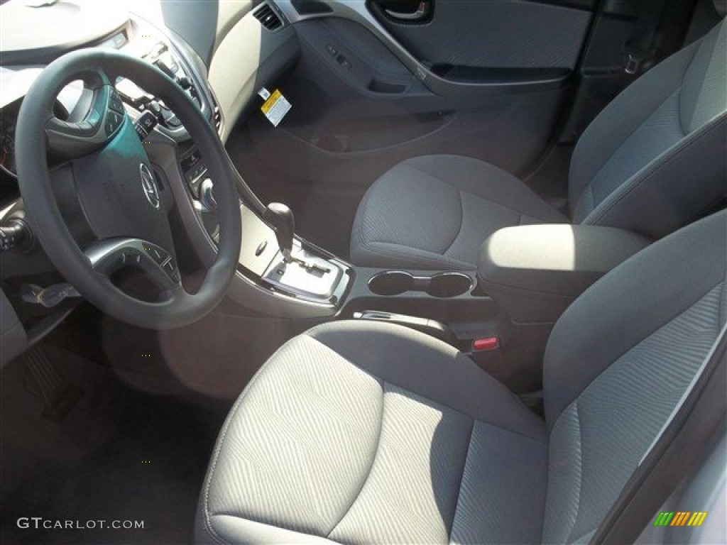 2013 Elantra GLS - Silver / Gray photo #3