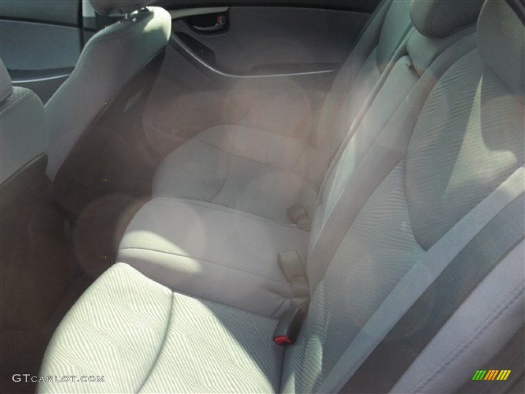 2013 Elantra GLS - Silver / Gray photo #4