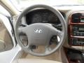 2005 Powder White Pearl Hyundai Sonata GLS V6  photo #48